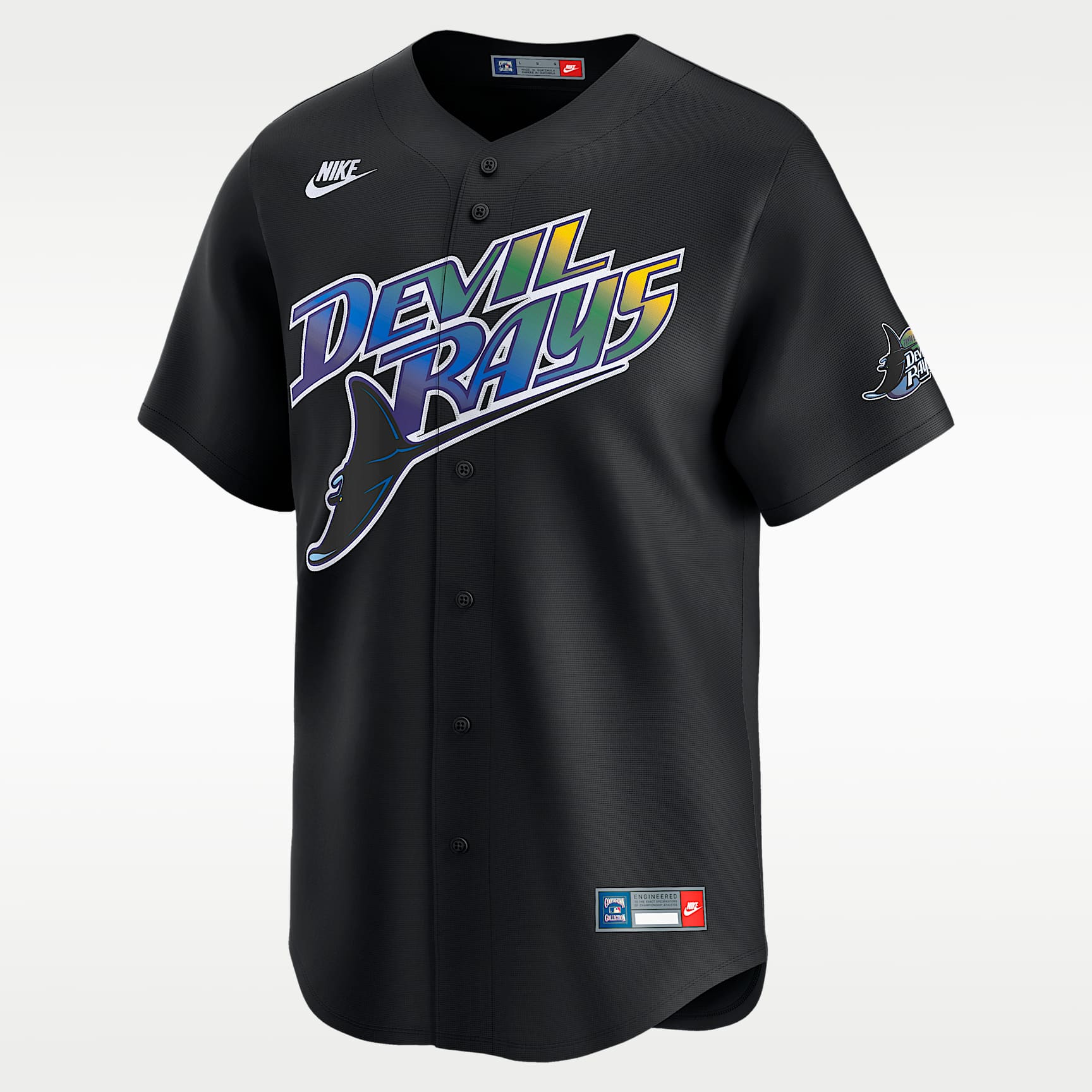 Tampa Bay Rays Cooperstown Men's Nike Dri-FIT MLB Limited Jersey